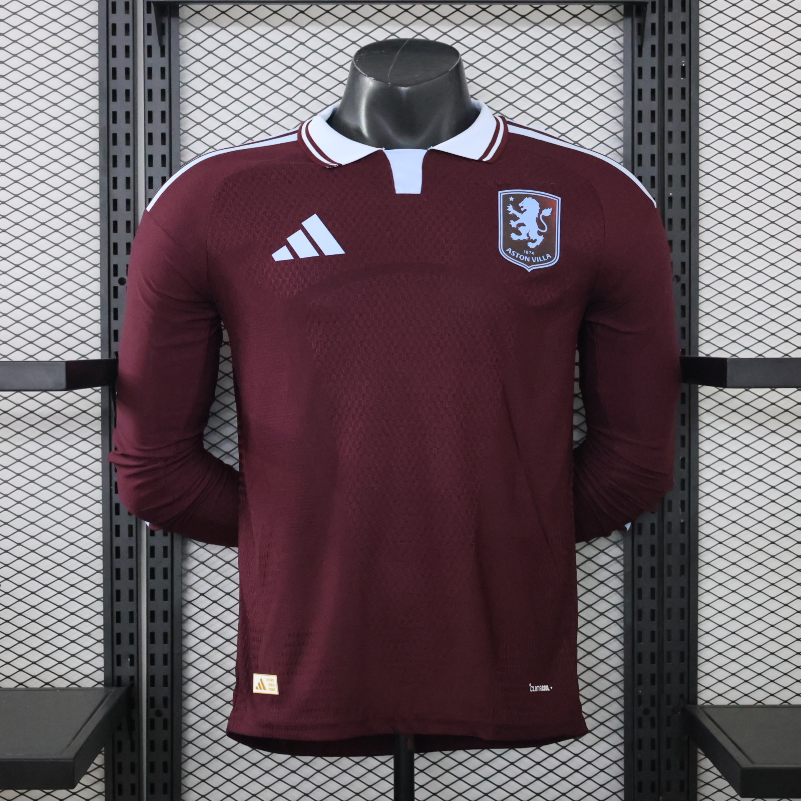 Aston Villa Home Long sleeves Jersey Player version 26/27