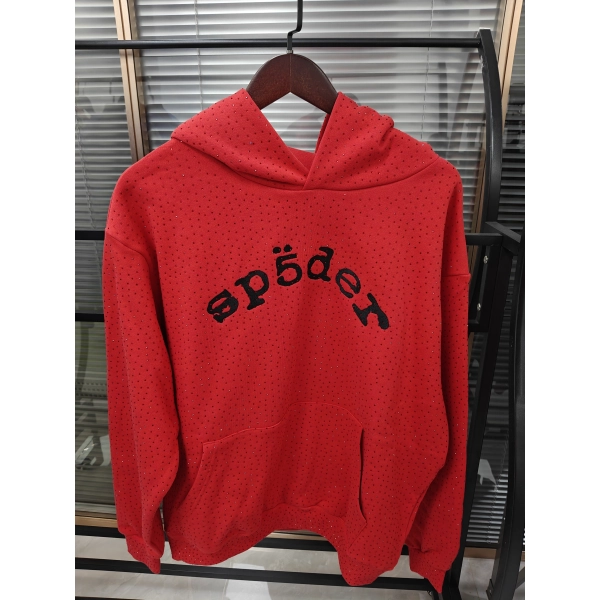 Sp5der VVS Hoodie Red