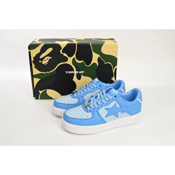 A Bathing Ape Bape Sta Low All Sky Blue OZXSHM-191-006K