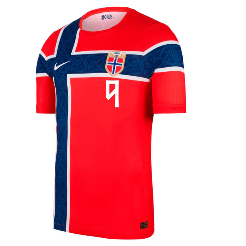 Norway 2026 Home Authentic Jersey Haaland#9