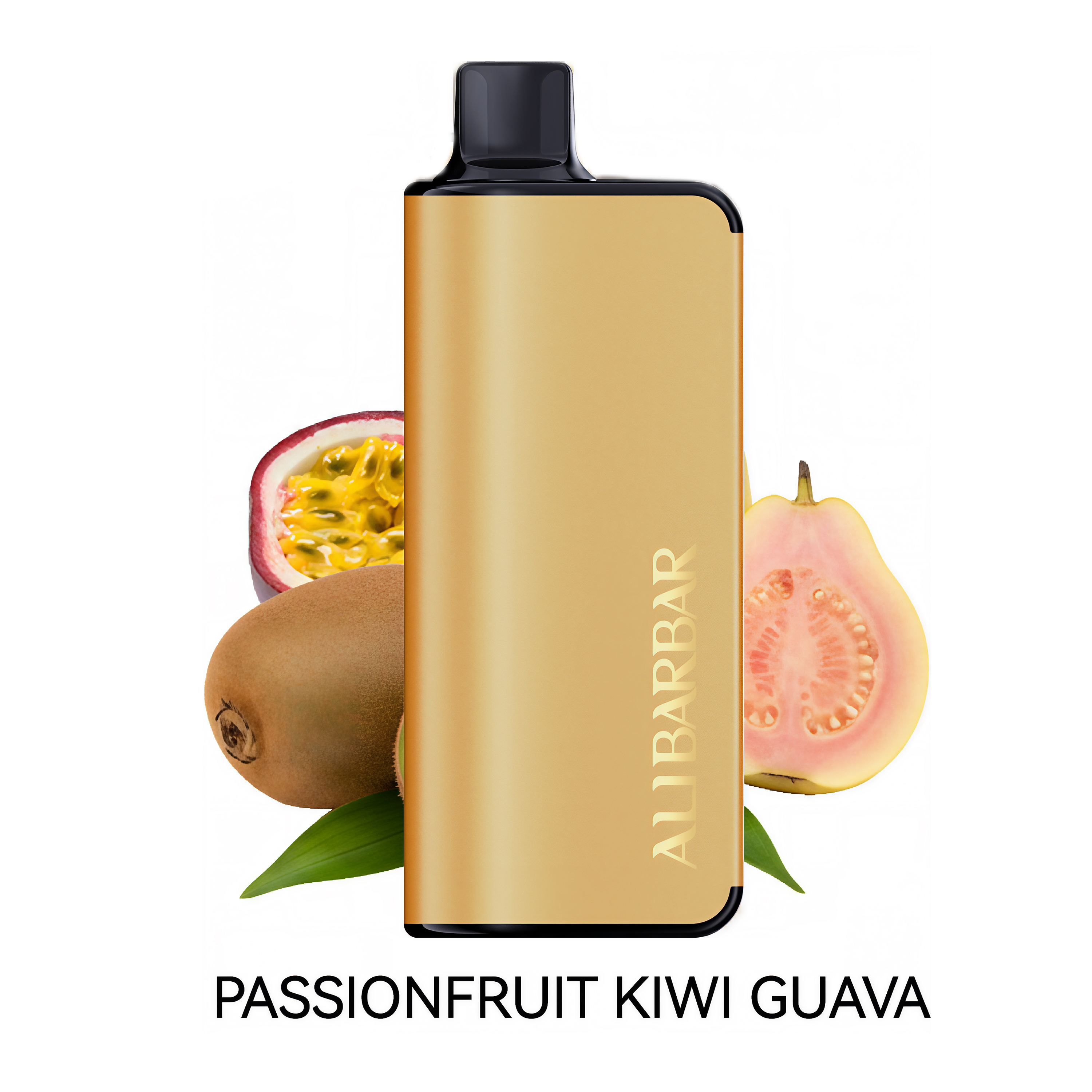 PASSIONFRUIT KIWI GUAVA – Alibarbar 9000 Puffs Disposable Vape 🥝🍈 Exotic Tropical Medley