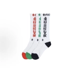 Chrome Hearts  Knitted embroidered dagger pattern socks
