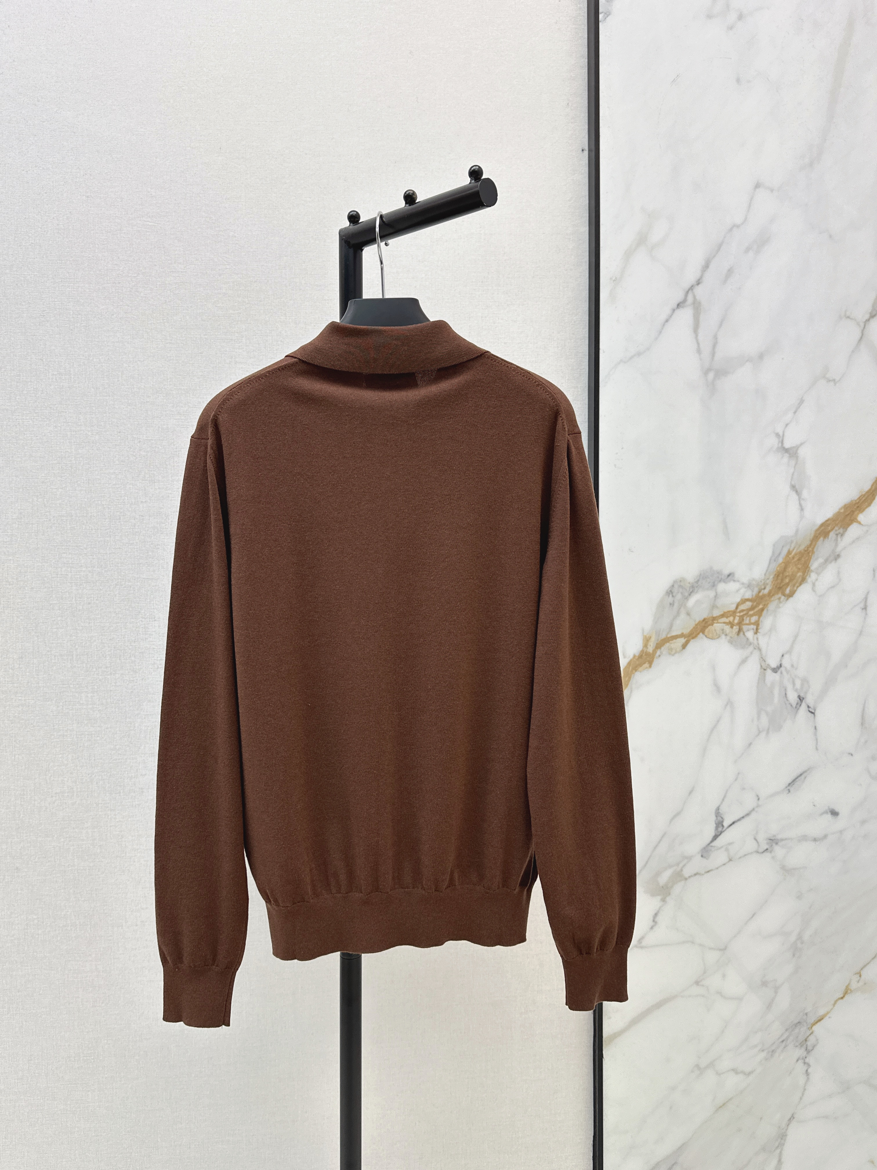 Pra New knit polo sweater