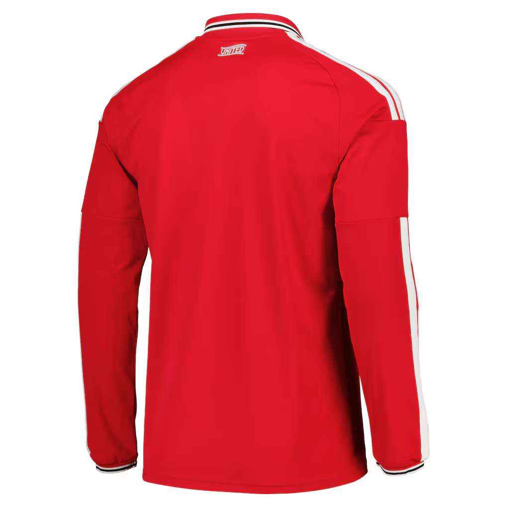 制Manchester United Home  Long Sleeve Jersey Fan Version 26/27