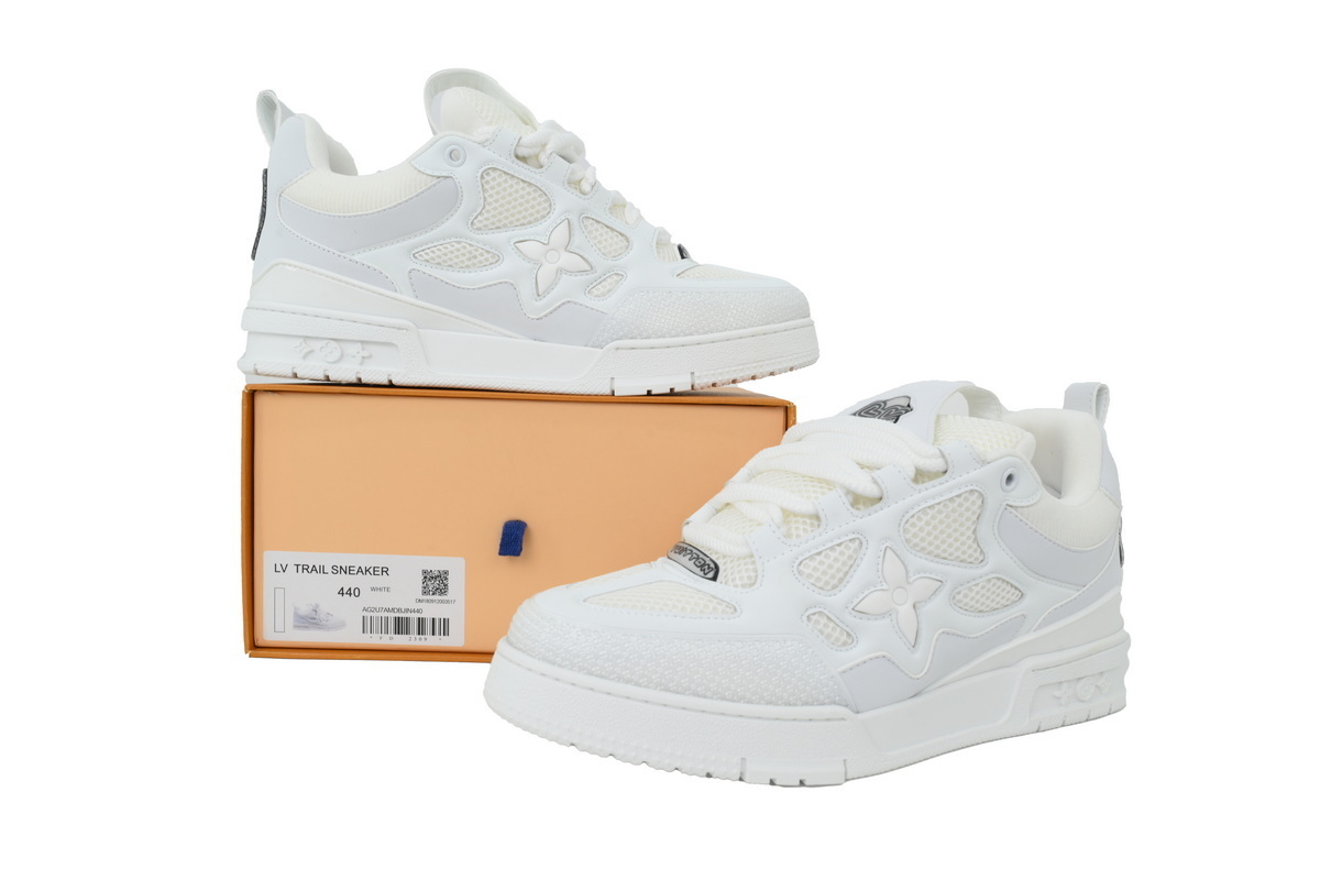 Pkkicks God Batch LOUIS VUITTON All White