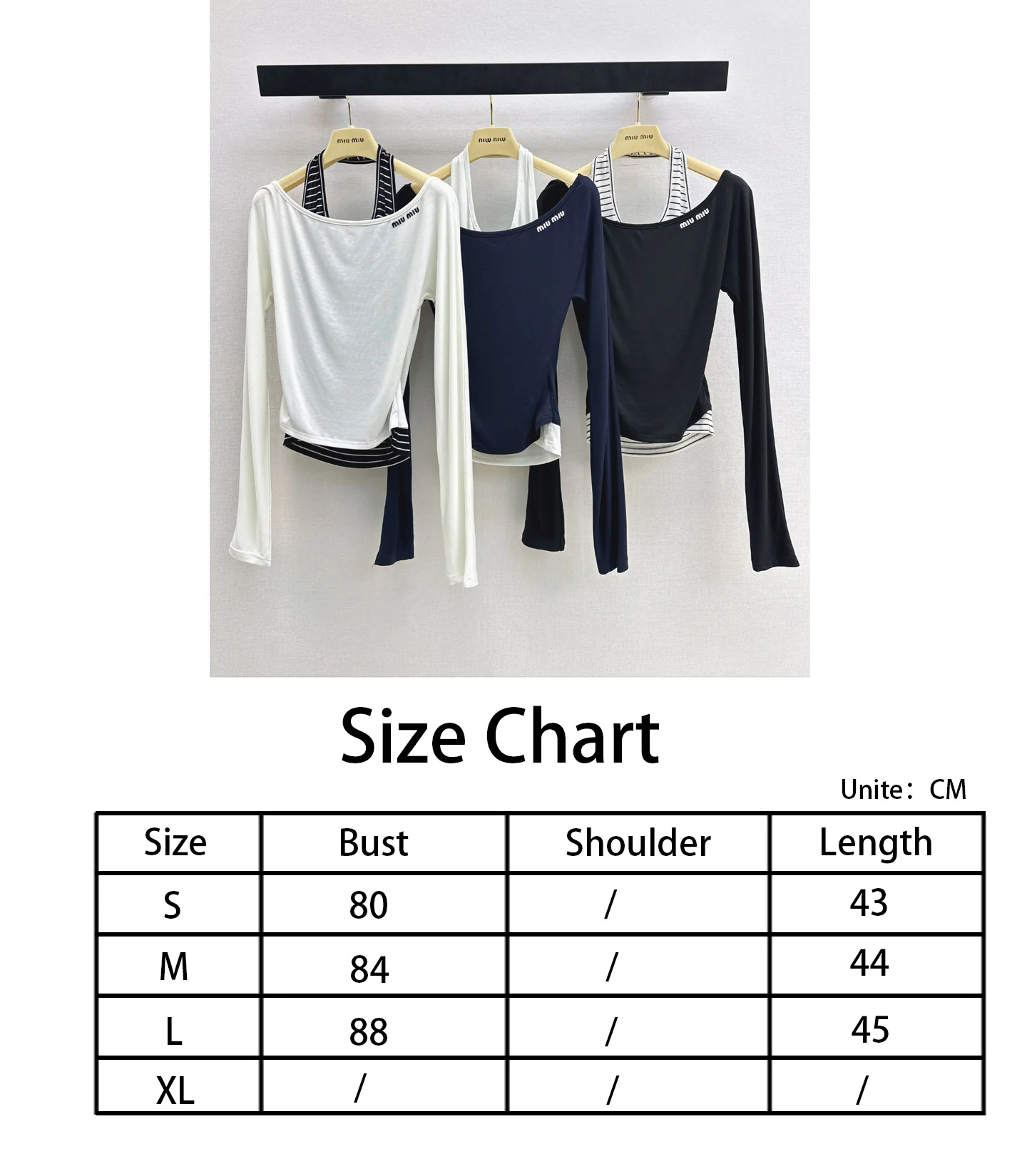 Miu NEW 2in1 base layer top