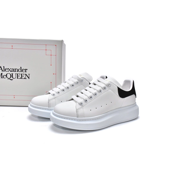 Alexander McQueen Sneaker White Black  462214 WHGP7 9001