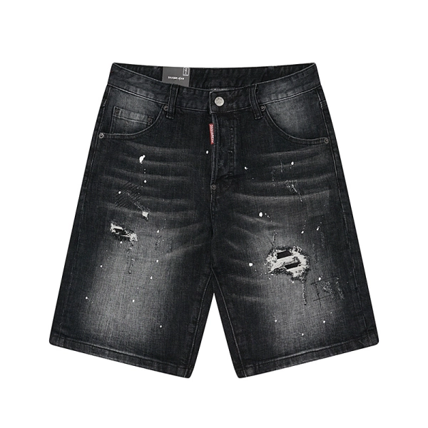 DSQUARED2 Micro Bullet Denim Shorts # 2037