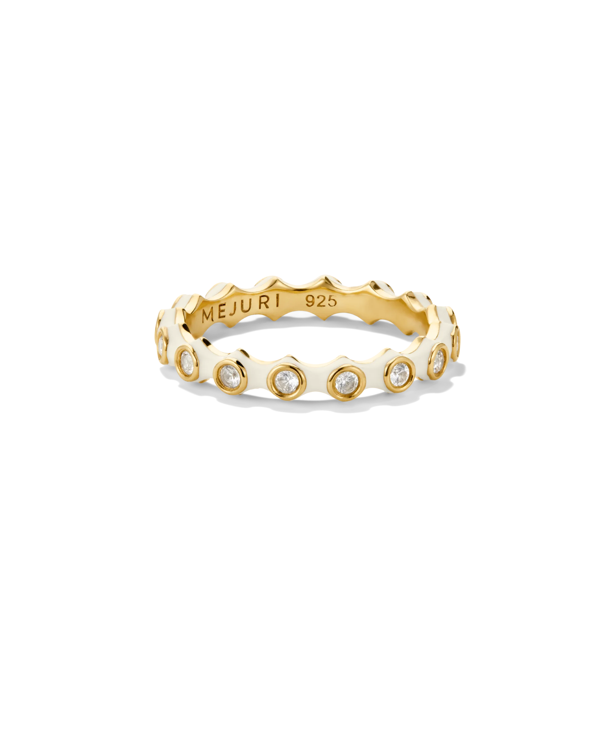 Enamel Charlotte Stacker Ring