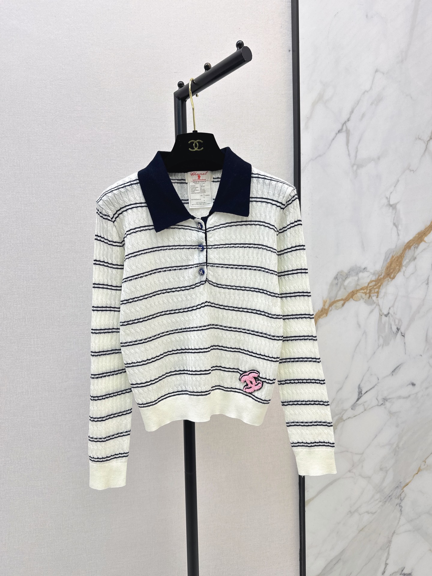 Chan New Vintage Striped knit sweater