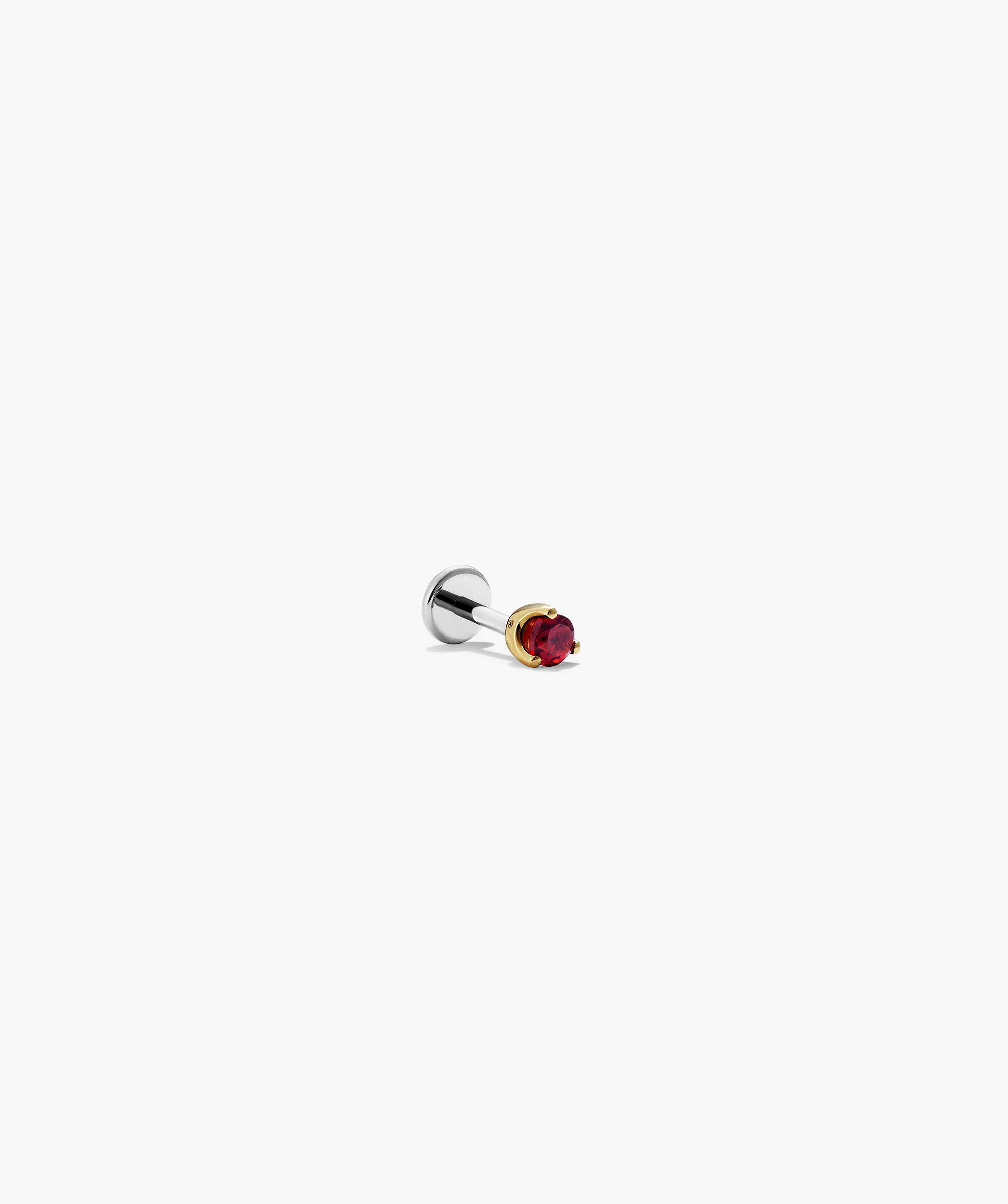Piercing Studio - Single Gemstone Mini Flat Back Stud