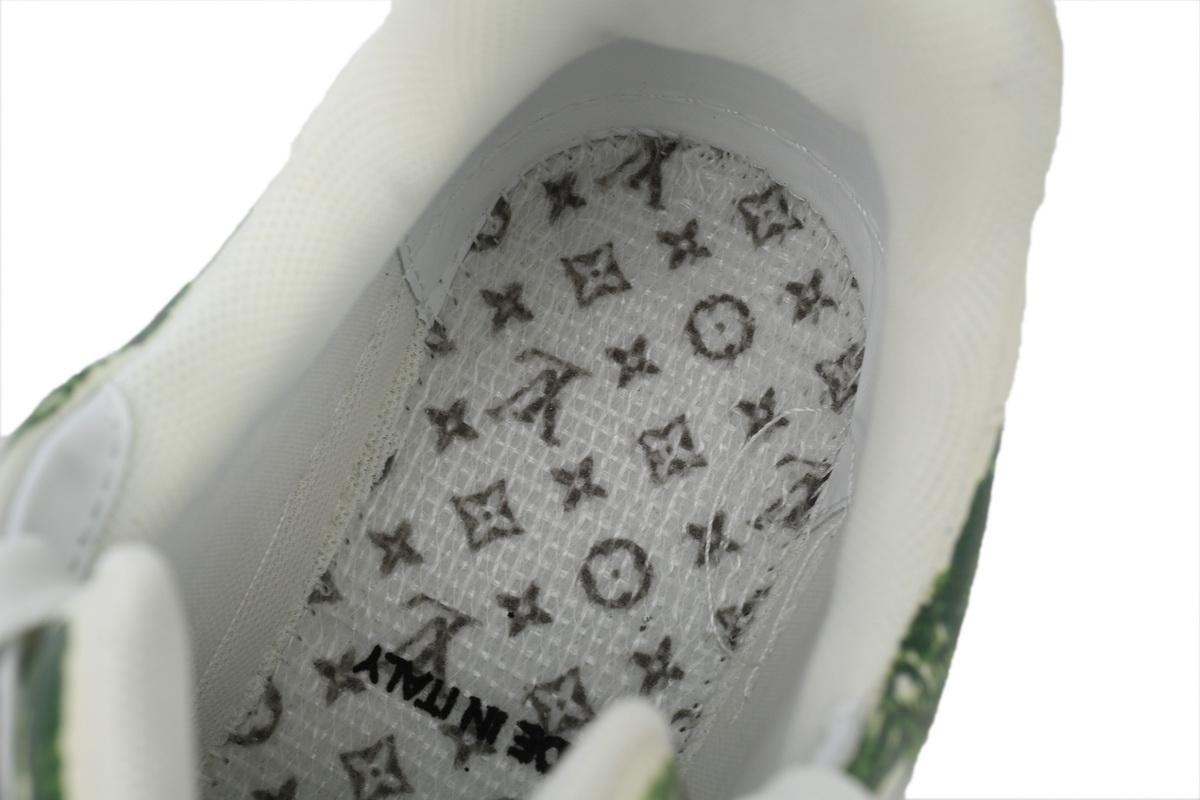 Pkkicks God Batch Louis Vuitton Trainer Green