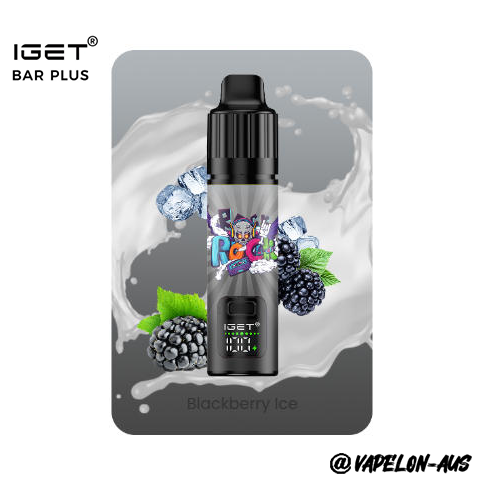 IGET BAR PLUS S3 10000 Puffs - Blackberry Ice