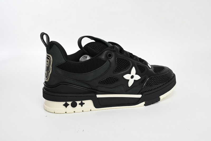 Pkkicks God Batch Louis Vuitton Skate Sneaker Black 51BCOLRB