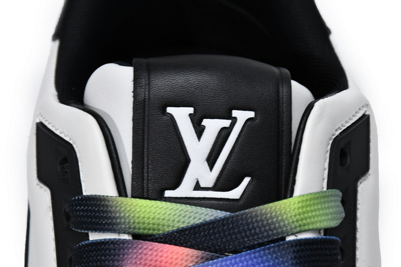 Pkkicks God Batch LOUIS VUITTON Trainer Black White 1A9ADA