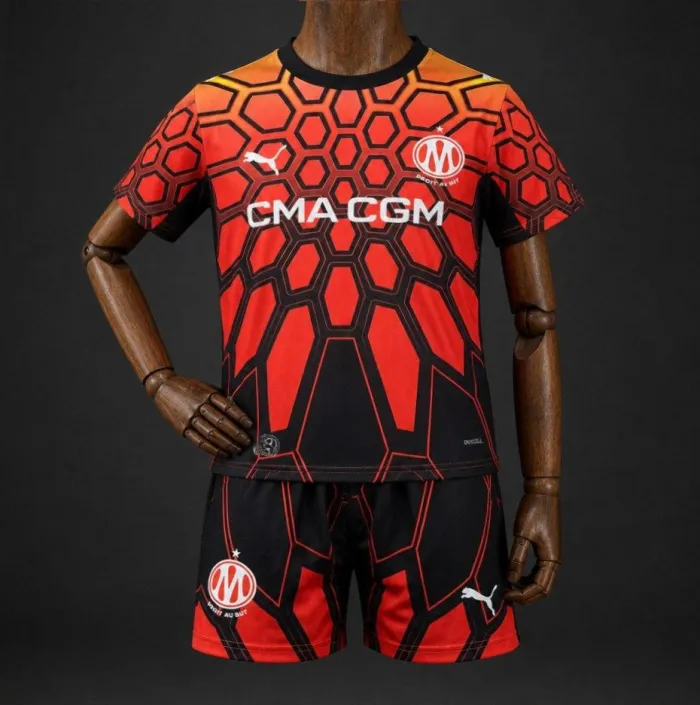 Kids Marseille Goalkeeper Suit 26/27