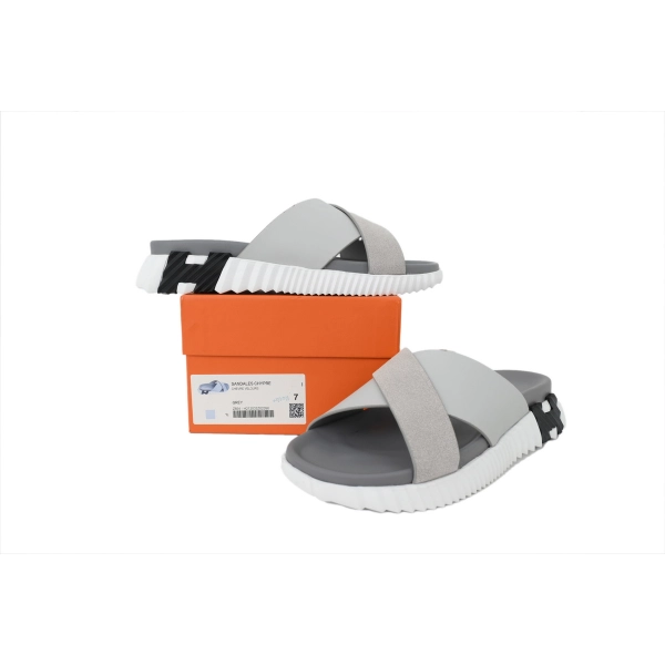 HERMES  Infra Sandals 'Grey'