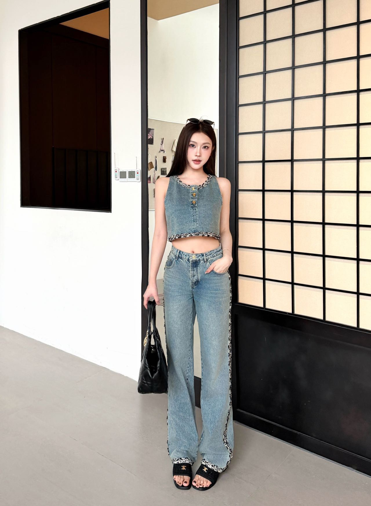 Chan New straight-leg jeans