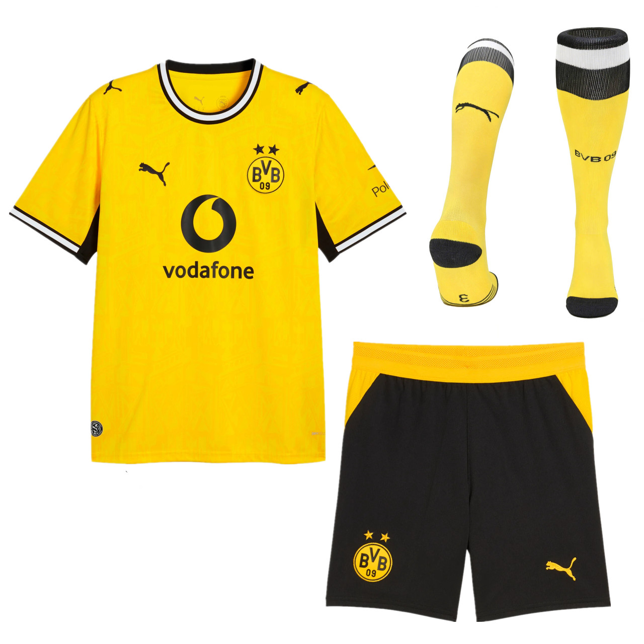 Borussia Dortmund Home Kids Suit & Socks 26/27