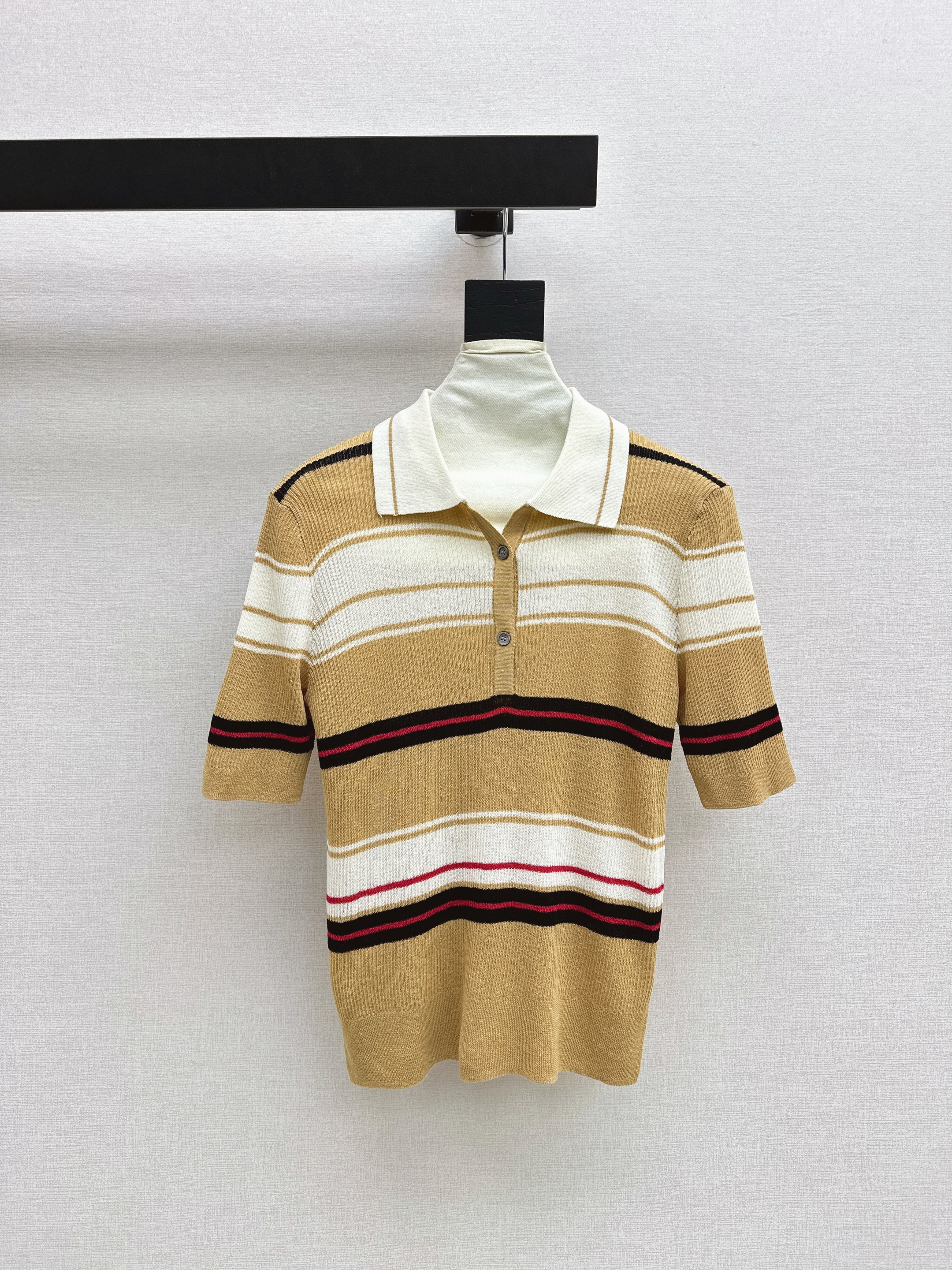 Ral New striped knit top