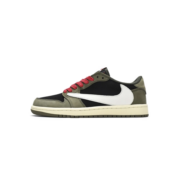 Travis Scott x Air Jordan 1 Low Dark Green DM7866-196