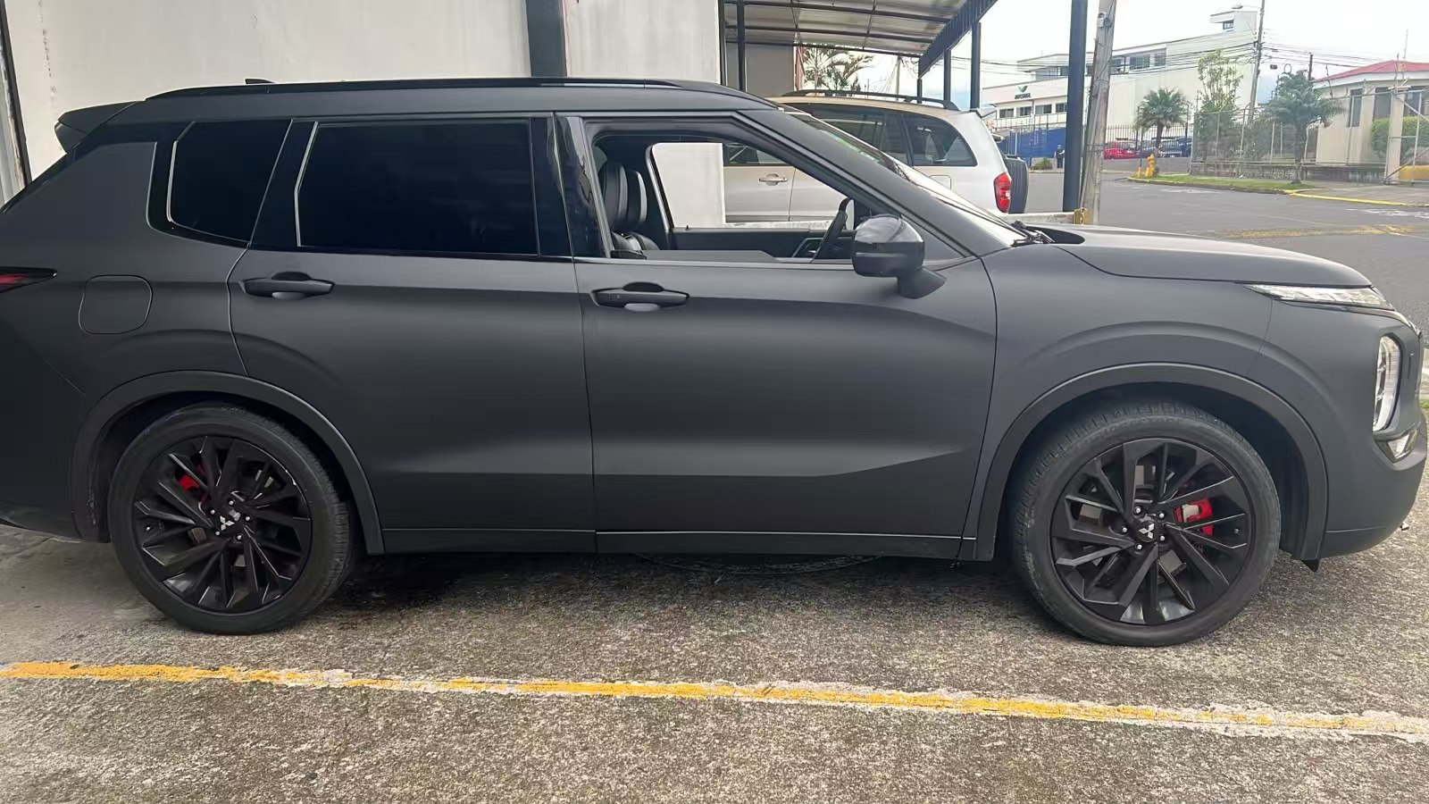 PET Car Wrap:  Satin black 60ft x 5ft + Super Matte Black 60ft x 5ft