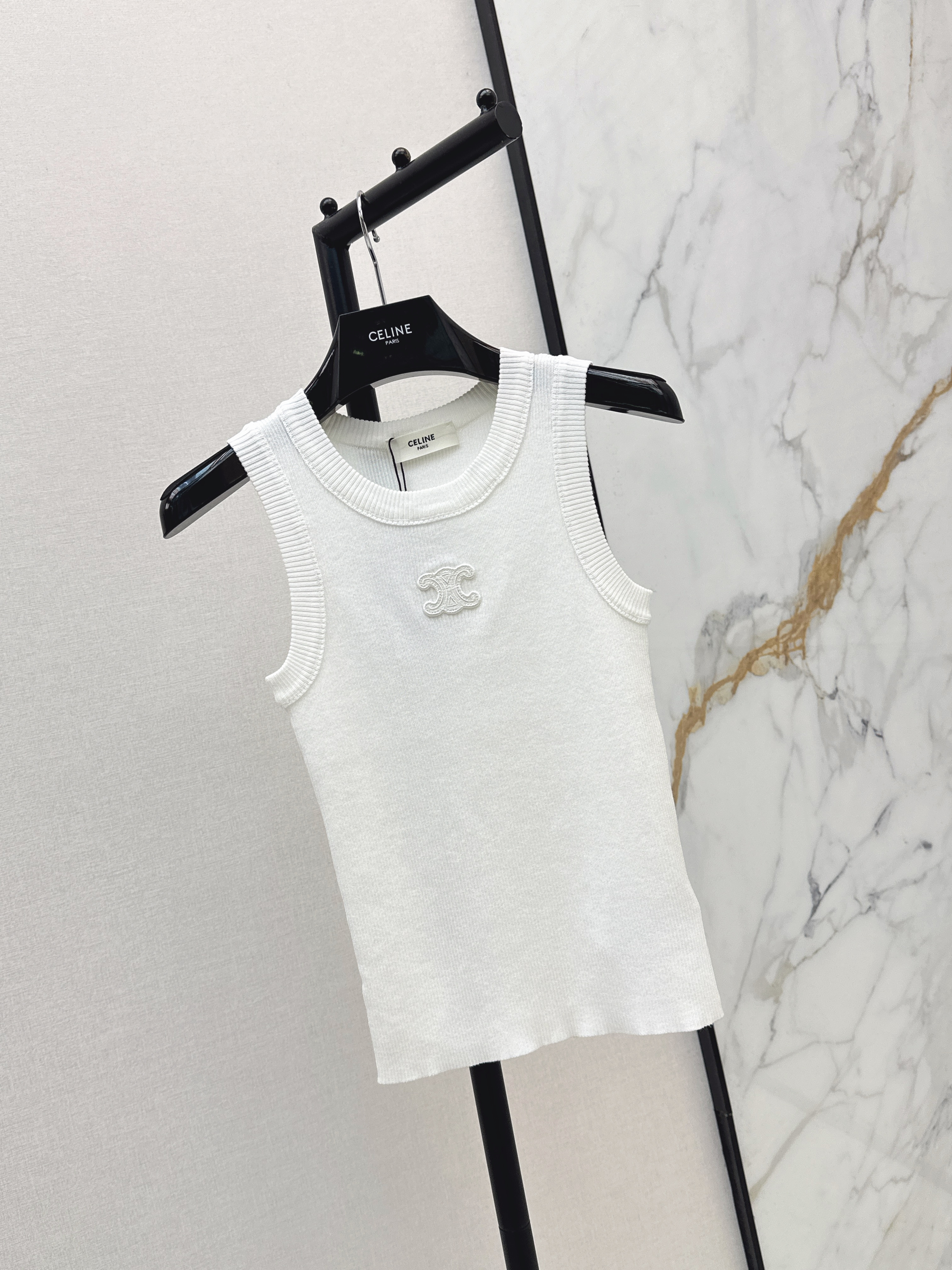 Celi New embroidered knitted vest