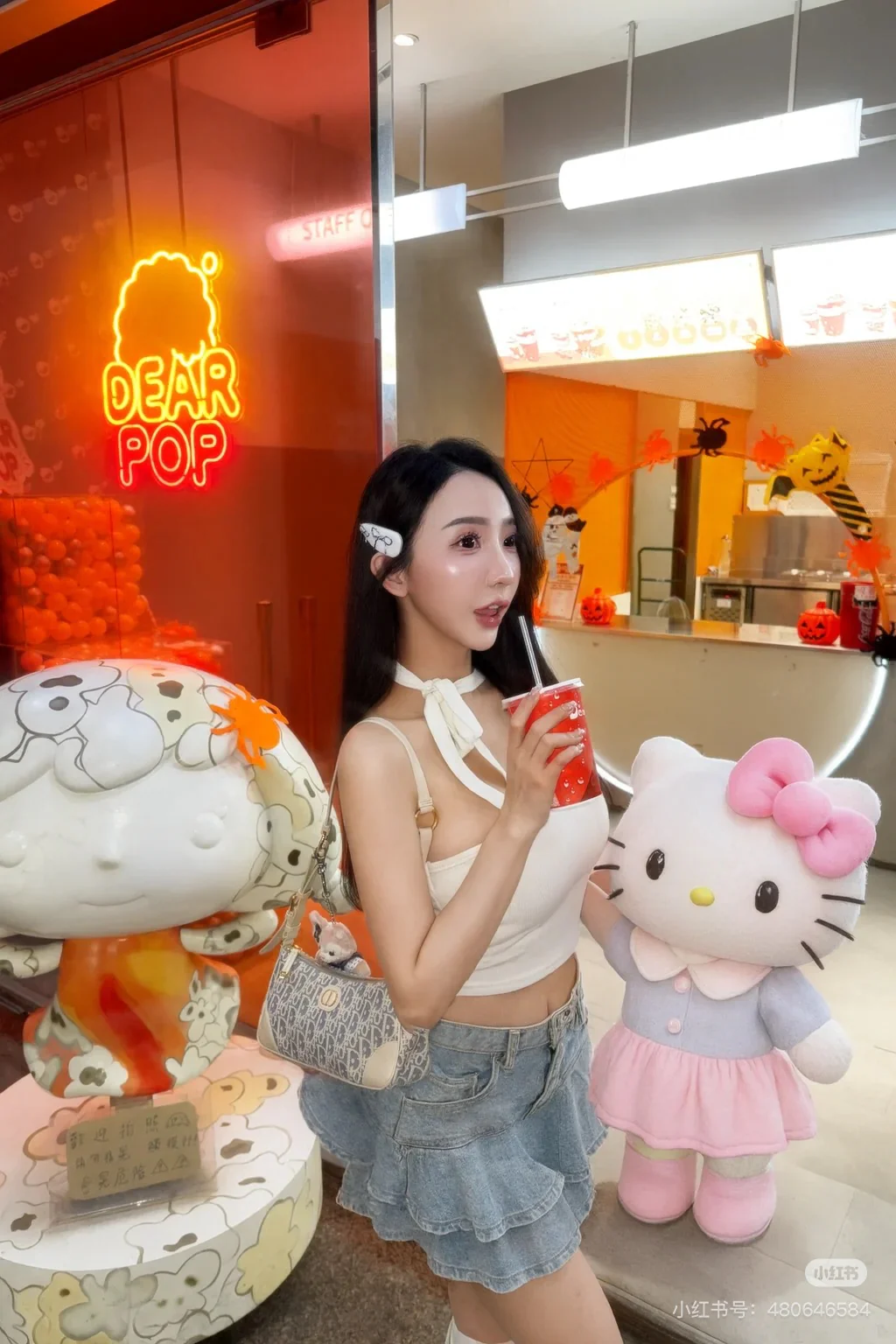 CD new single shoulder bag