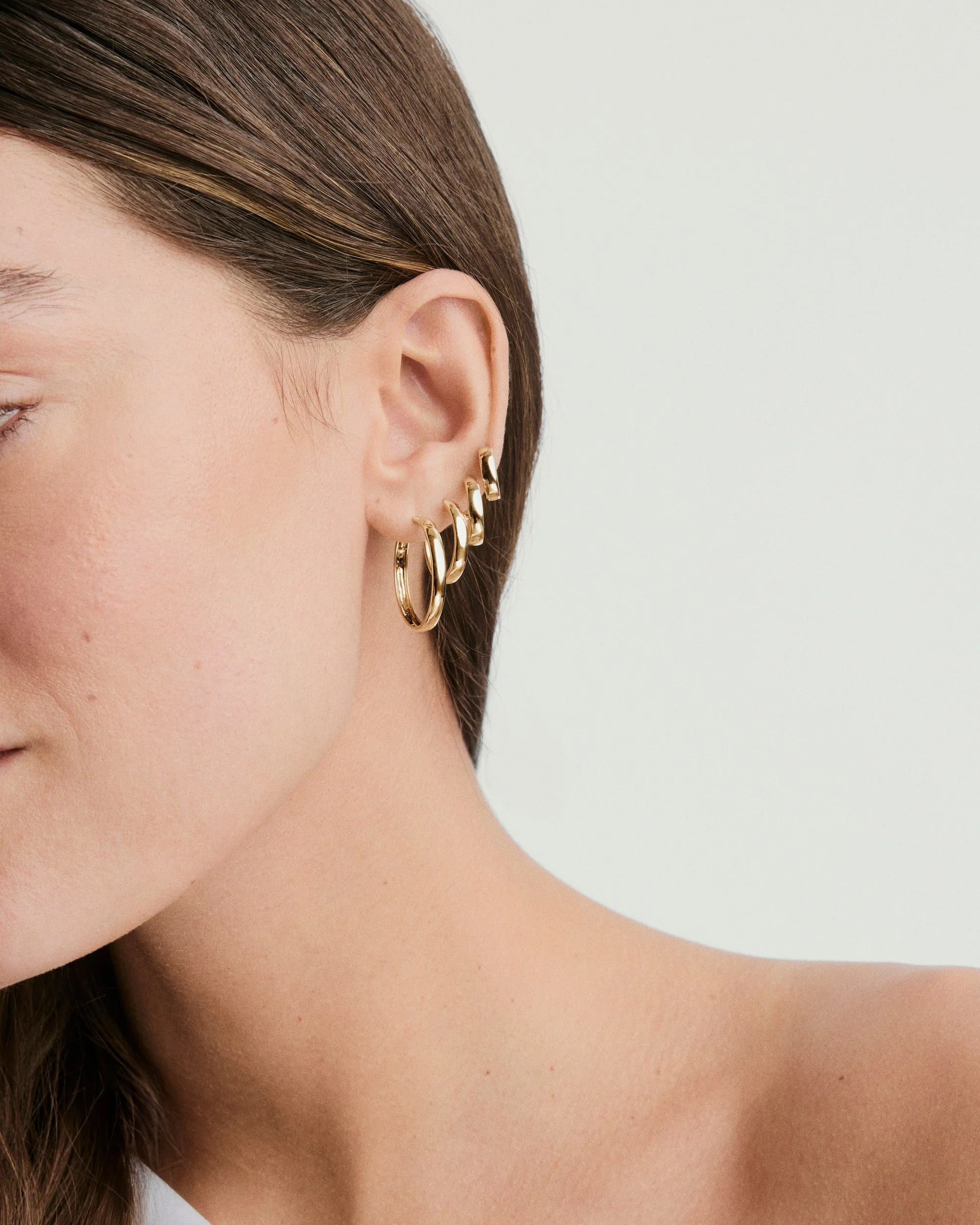 Bold Huggie Hoops