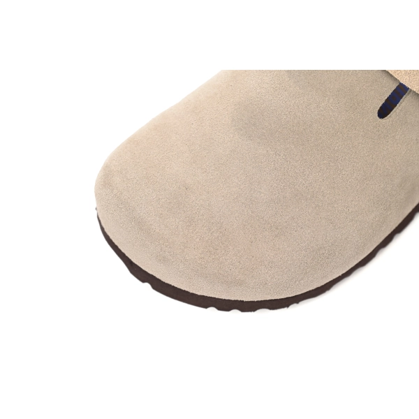 Birkenstock Boston Soft Footbed Suede Nude 1021003
