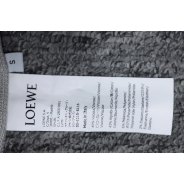 Loewe Pocket Printed Sweater 24Fw  grey