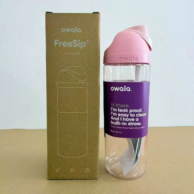 Owala Tumbler - Rose Pink Clear Tritan Edition (Summer Hydrate Collection)