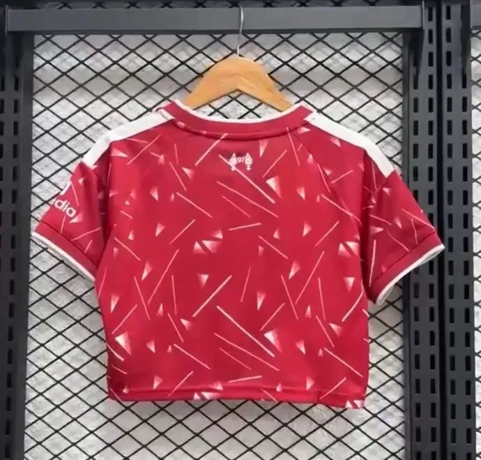 Liverpool Home Woman Cropped 26/27 1:1 Thai Quality