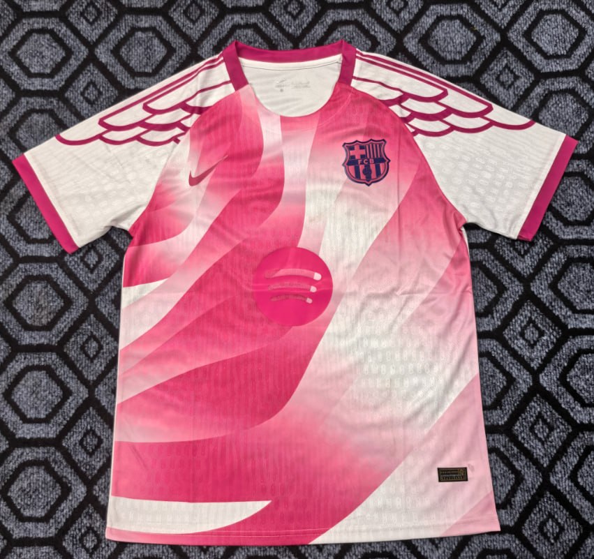 Barcelona Pink Wings Special Edition Men Jersey 25/26
