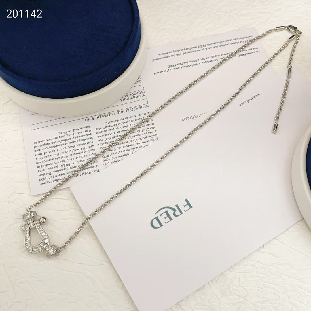 Frde New Horseshoe Clasp Necklace