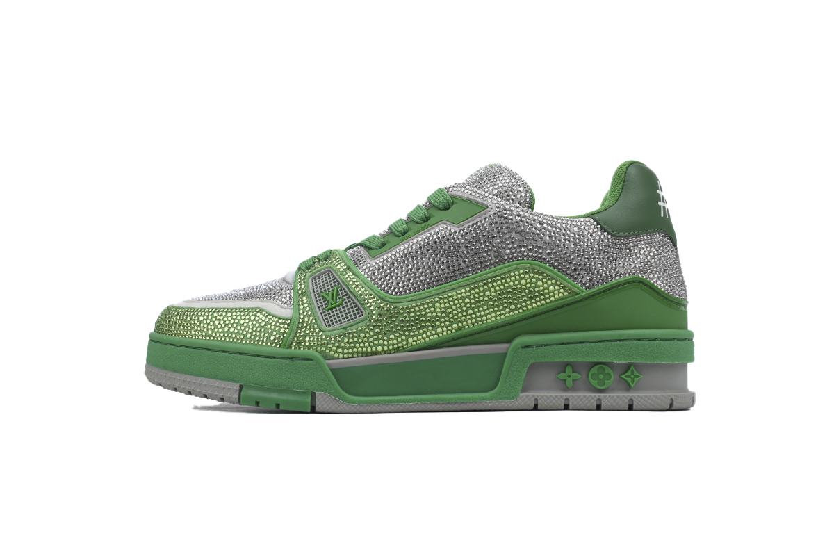 Pkkicks God Batch Louis Vuitton Trainer sneaker Green