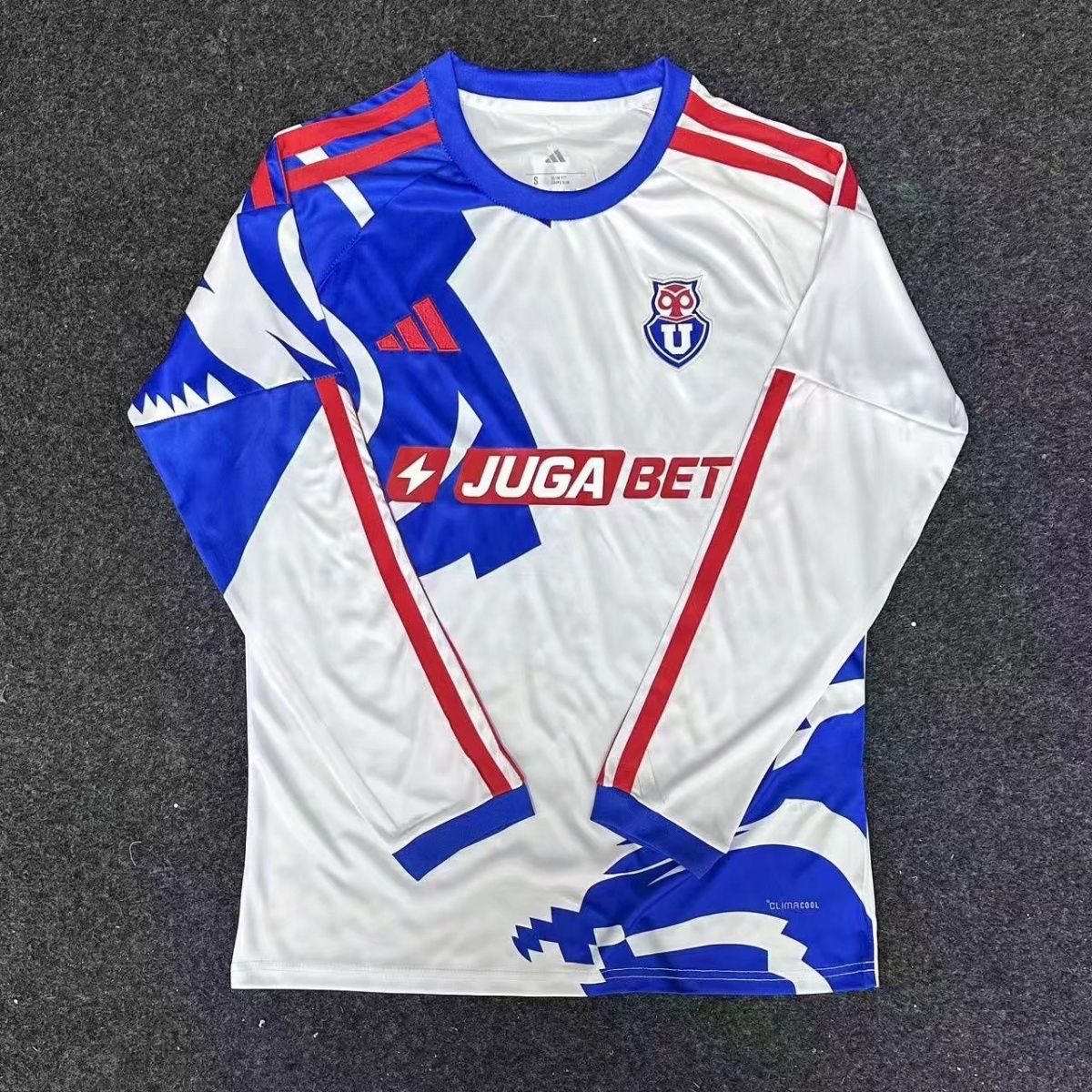 Chile University 26-27 away jersey long sleeved men's football fan