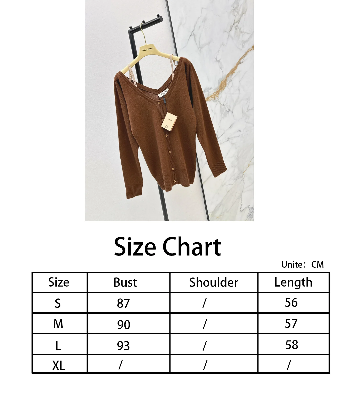 Miu NEW knitted cardigan