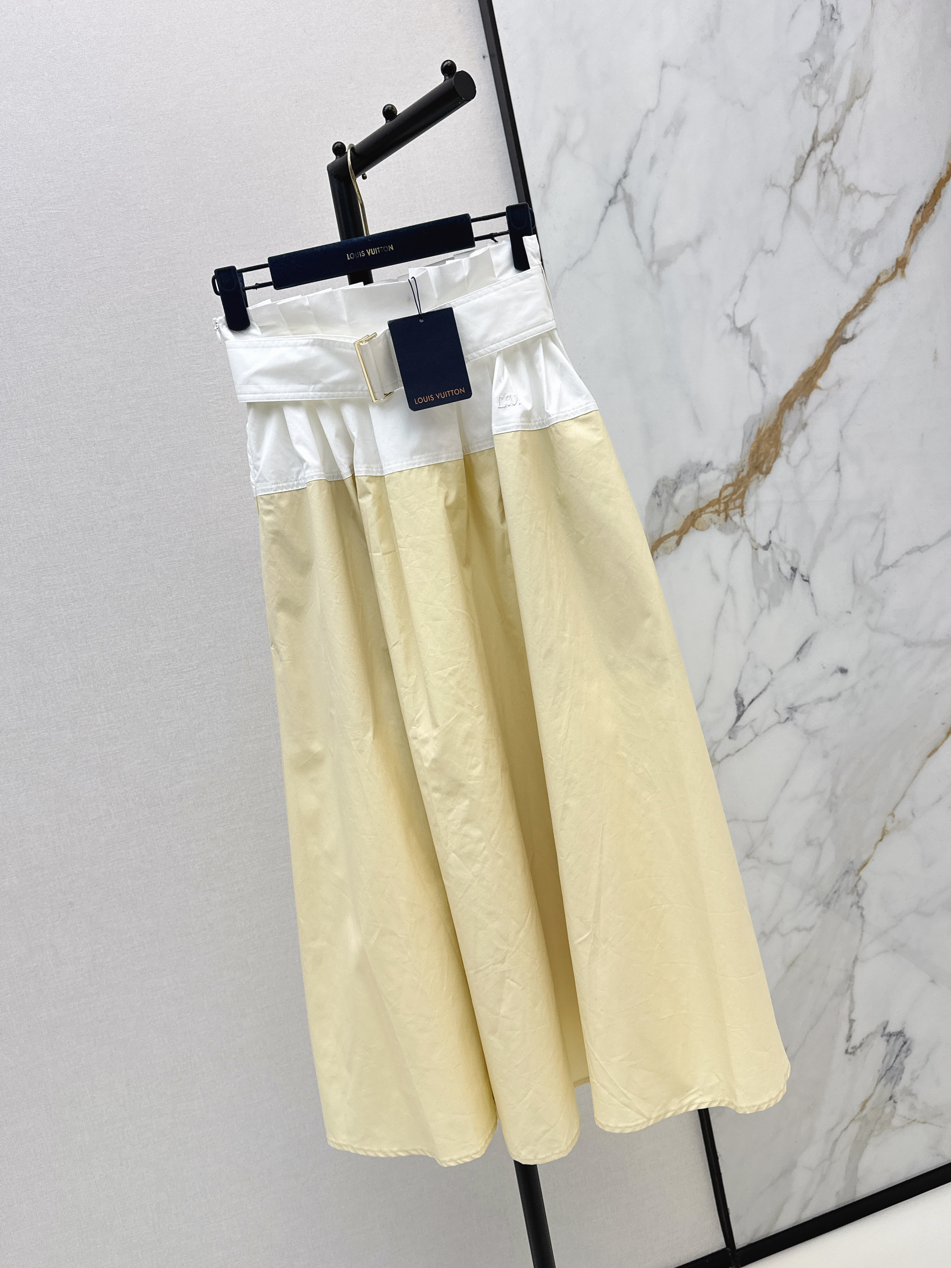 Louis New Color block skirt