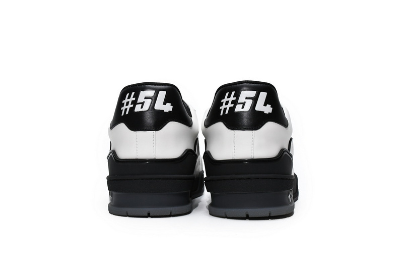 Pkkicks God Batch LOUIS VUITTON Trainer Black White 1A9ADA