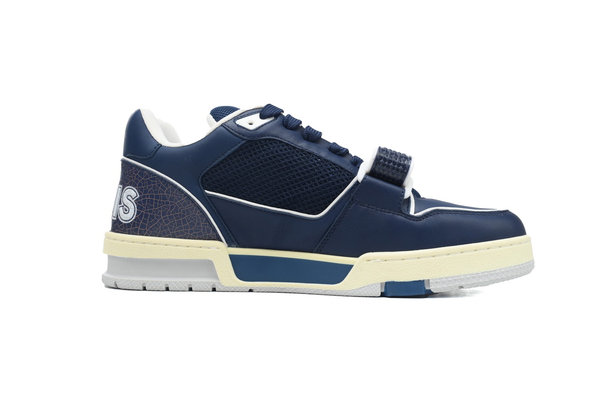 Pkkicks God Batch LOUIS VUITTON Trainer Dark Blue