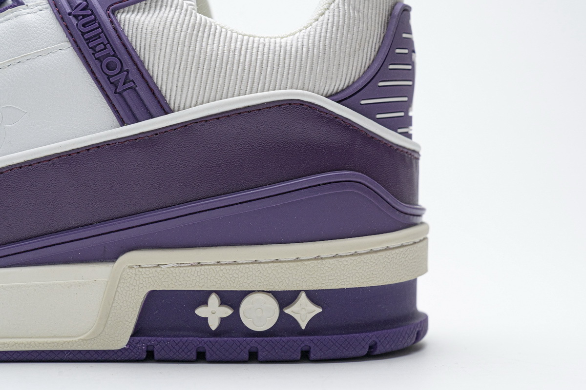 Pkkicks God Batch LOUIS VUITTON 20ss Trainer Purple