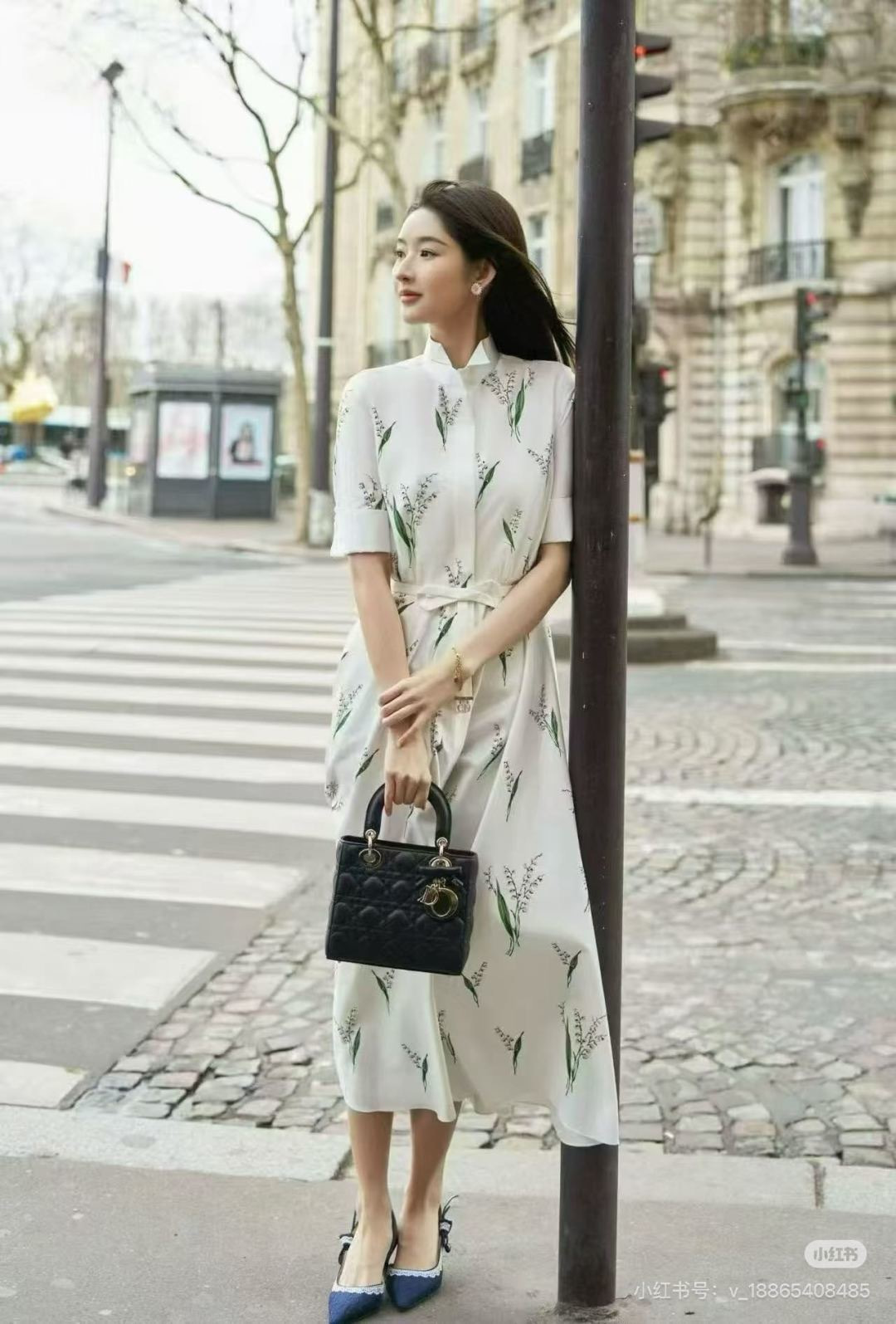 CD New print dress