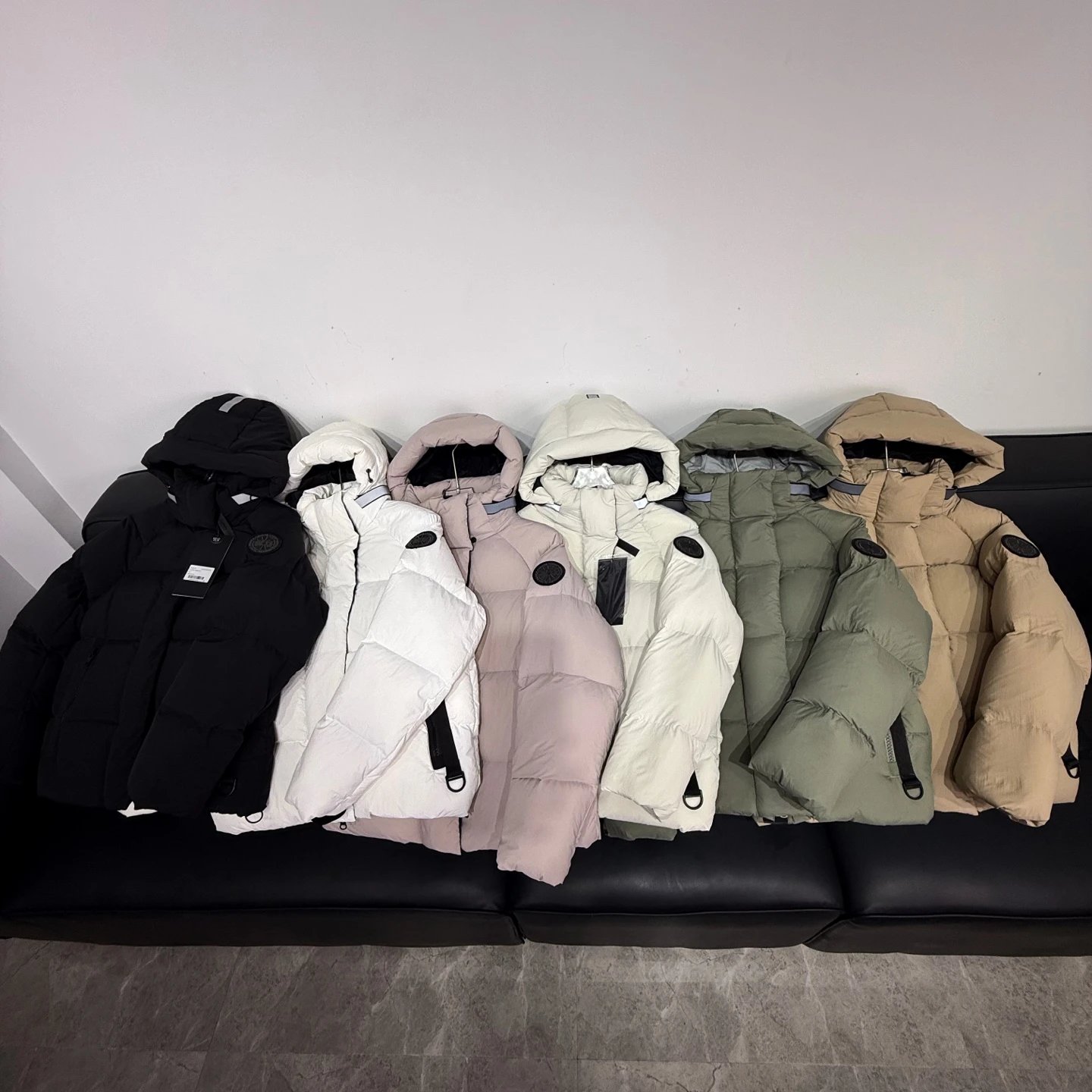 Canada Goose Junction Parka - Black Label Cropped Edition (Multi-Color)