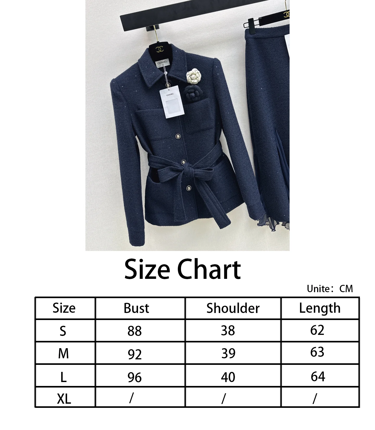 Chan NEW 3d floral woven jacket