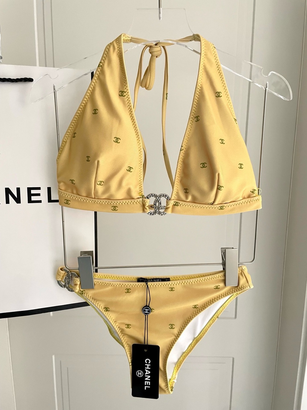 Chan New  swimsuit