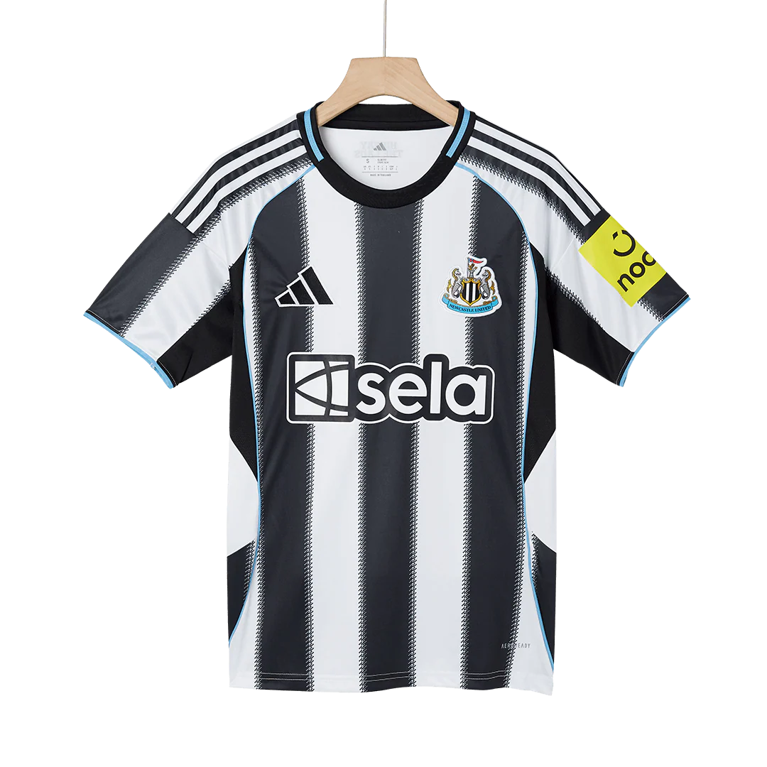 Newcastle United Home Soccer Jersey 2025/26 Black&White