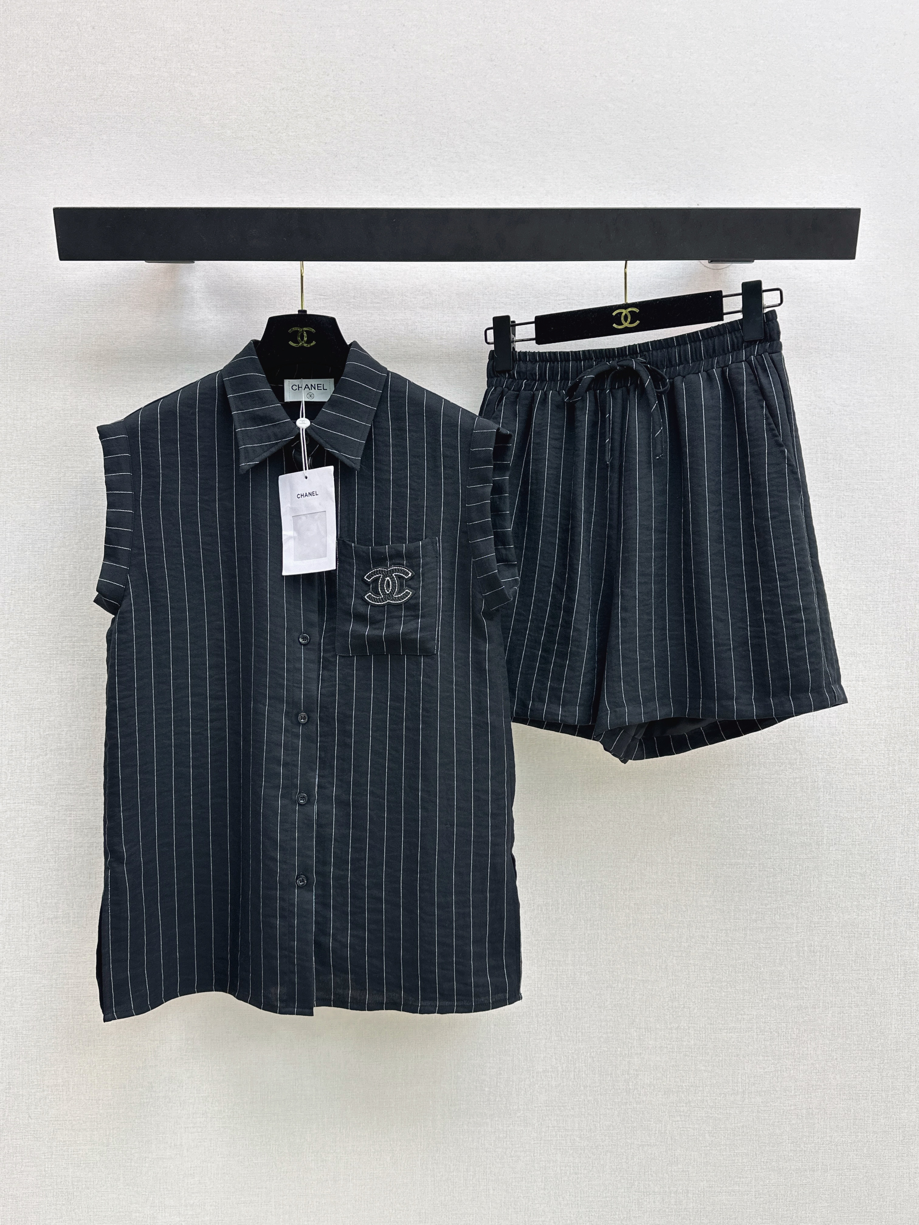 Chan New Striped Casual Set