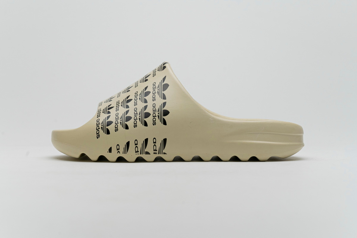 Yeezy Slides 'Desert Sand' Logo Adidas FW6345-A