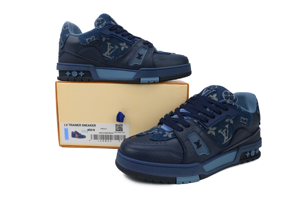 Pkkicks God Batch Nigo x Louis Vuitton Trainer Blue